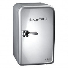 Mini frigider Frescolino Trisa, 17 l, 50 W, Argintiu foto