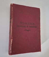 Carte veche 1932 Emil Teposu Romania balneara si turistica