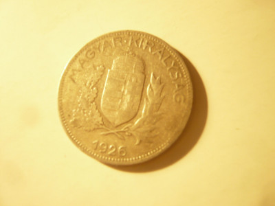 Moneda 1 pengo 1926 Ungaria , argint ,cal. f.buna foto