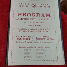 program Corvinul Hd. - Chimia Rm. Valcea