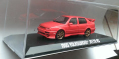 Macheta VW Jetta A3 1995 rosu- Greenlight 1/43 (Vento) foto