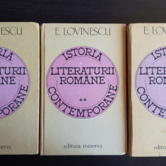 Istoria literaturii române contemporane (3 vol.) - E. Lovinescu