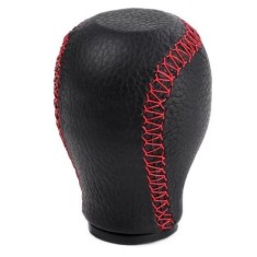 Nuca schimbator universala din piele naturala negru/rosu Carpassion