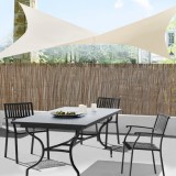 Copertina soare Sonnensegel 2 x 2 m culoarea nisipului [en.casa] HausGarden Leisure, [en.casa]