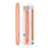 Dildo Dublu 2 capete, Baile Double Ended Dildo, Flesh [36 cm x 4,2 cm]
