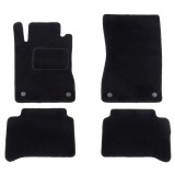 Set covorase auto mocheta Velor MERCEDES Clasa E (W211) 03.2002-06.2006; Clasa E (W211) Sedan/ESTATE, 06.2006-12.2009, negru,