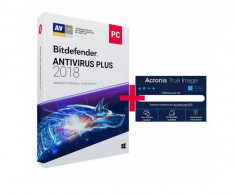 Antivirus Bitdefender 1 User 1 Year + Acronis TrueImage 1 User foto