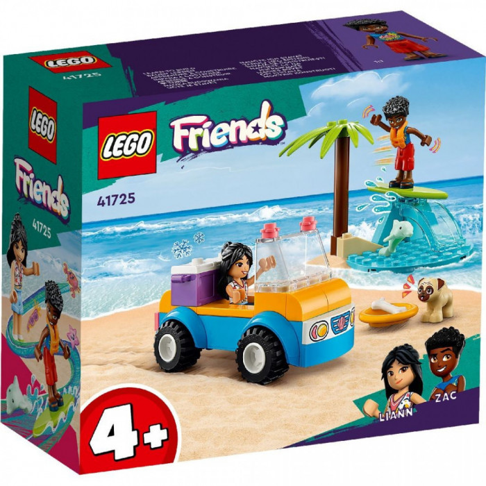 Lego friends distractie pe plaja in buggy 41725