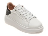 Pantofi sport PEPE JEANS albi, LS00022, din piele naturala
