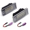 Set Lampi LED Numar Canbus VW Golf 6 7 Passat B6 B7 B8 Touran Tiguan Touareg Jetta Caddy Multivan Transporter T-Cross Audi A3 A4 A6 Q3 Q7 Skoda