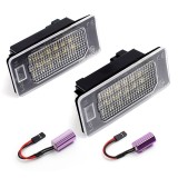 Set Lampi Numar LED Canbus, compatibile cu VW Golf 6 / 7, Passat B6 / B7 / B8, Touran, Tiguan, Touareg, Jetta, Caddy, Multivan, Transporter, T-Cross A