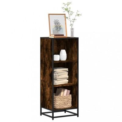 vidaXL Bibliotecă, stejar fumuriu, 40x35x107,5 cm, lemn prelucrat 849111 foto