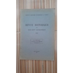 Revue Historique du Sud-Est European XXII. Formules dOrganisation de la Paix dans lHistoire Universelle I - G.I. Bratianu