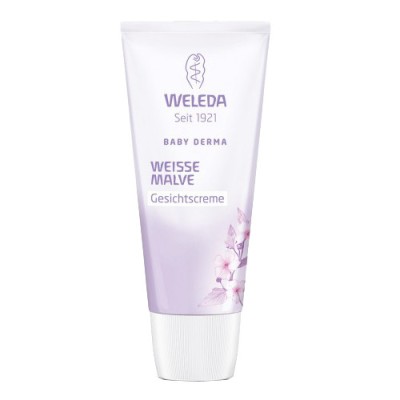 Crema pentru Fata, Weleda, Weisse Malve, cu Extras din Nalba Alba, 50ml foto