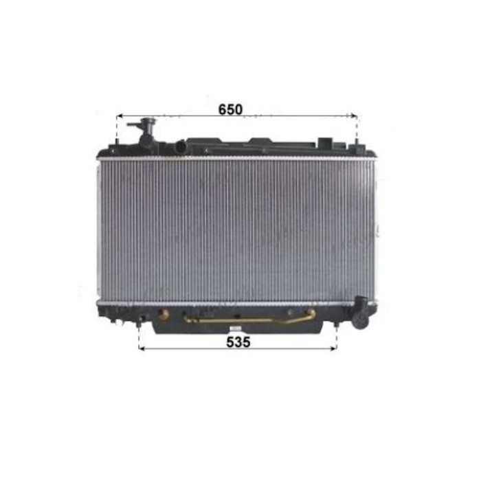 Radiator racire Toyota Rav-4 (Xa20) 08.2000-11.2005 Model Tropic, Motor 2, 0 110kw Benzina, tip climatizare Cu/fara AC, cutie automata, diametru intr