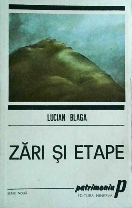 Lucian Blaga - Zari si etape