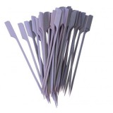 Accesorii creatie - lemn - betisoare rotunde, cap lat, natur, 15cm, set 40 buc, Colorarte