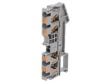 Terminal de &Icirc;mbinare Șine 0,2-6mm2 4 Borne Gri Push-In