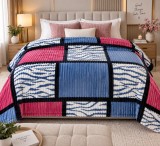 Cumpara ieftin Patura Cocolino Fucsia Indigo 200x230 cm, Microfibra Coral Fleece, Moale, Calduroasa, Antialergica