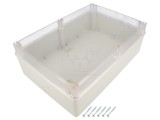 Carcasă Universală ABS Gri 190x280x95mm cu Garnitură