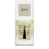 Gabriella Salvete Nail Care Top &amp; Base Coat lac de unghii de baza si superioara cu textura de gel 11 ml