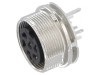 Conector M16 Soclu Mamă THT PIN 6 5A 150V Drept IP40
