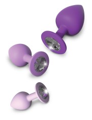 Set 3 Dopuri Anale Her Little Gems Trainer Set, Mov