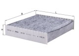 Filtru habitaclu cu carbon activ MAHLE LAK251