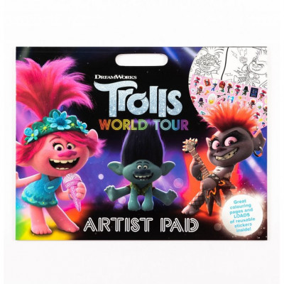 Carte de colorat Trolls World Tour - Artist Pad +3 ani foto