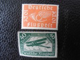 Germania,Reich-Posta aeriana-Serie completa-nestampilate
