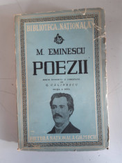 Mihai Eminescu - Poezii - editia a 2 a - 1943 foto