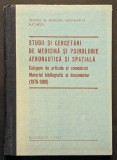 MEDICINA si PSIHOLOGIE AERONAUTICA si SPATIALA 255 pag, tabele 