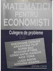 Gheorghe Cenusa - Matematici pentru economisti (Editia: 2002) foto