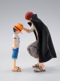 One Piece S.H.Figuarts Action Figure 2-Pack Shanks &amp; Monkey D. Luffy Childhood Ver., Bandai Tamashii Nations
