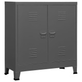 Cumpara ieftin Dulap industrial de depozitare, antracit, 90x40x100 cm, otel