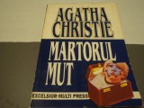 Agatha Christie - Martorul mut - Excelsior Multi Press 1994, Alta editura