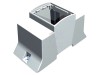 ITALTRONIC Carcasă șină DIN 3 module gri 110x53.5x62mm ABS Policarbonat