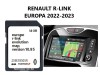 Card Renault Carminat R-LINK harti 2025 Europa Romania Turcia Megane Scenic Koleos Laguna