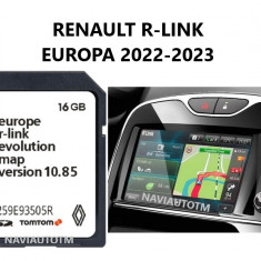 SD Card Renault Clio Carminat TOMTOM LIVE Romania-Europa 2024