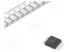 Stabilizator tensiune LDO 3,3V 0,1A SMD VSSOP8 Texas Instruments