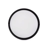 Bat LED rotund 12W 6400K 100lm/W IP65, negru, Novelite