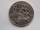 50 CENTS 1987 NOUA ZEELANDA