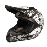 Casca cross/atv copii Rival Store alb/negru marime M