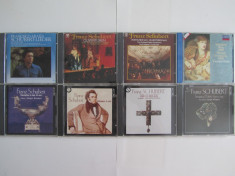 Franz Schubert 8 CD Lot-Colectie-Muzica Clasica - Uverturi-Sonate foto