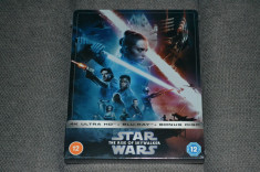 Film: Star Wars: Episode IX - The Rise of Skywalker 4K Steelbook [3 Discuri] UK foto