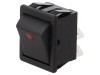 Comutator Rocker DPST ON-OFF 16A 250V Negru