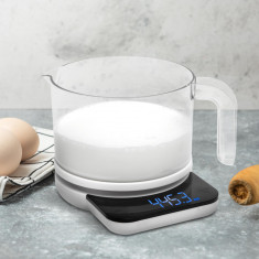 Dozator și cântar digital de bucătărie – 2 x AAA – 800 ml