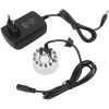 Masina de ceata pentru fantana, plastic, 12 LED, 46 x 38 mm, 24 W, argintiu