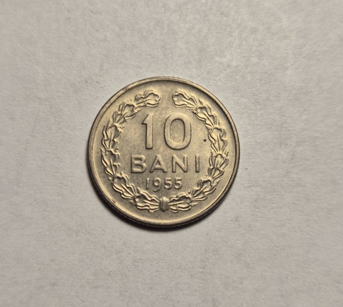 10 Bani 1955 UNC