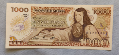 Mexic - 1000 Pesos (1985) foto